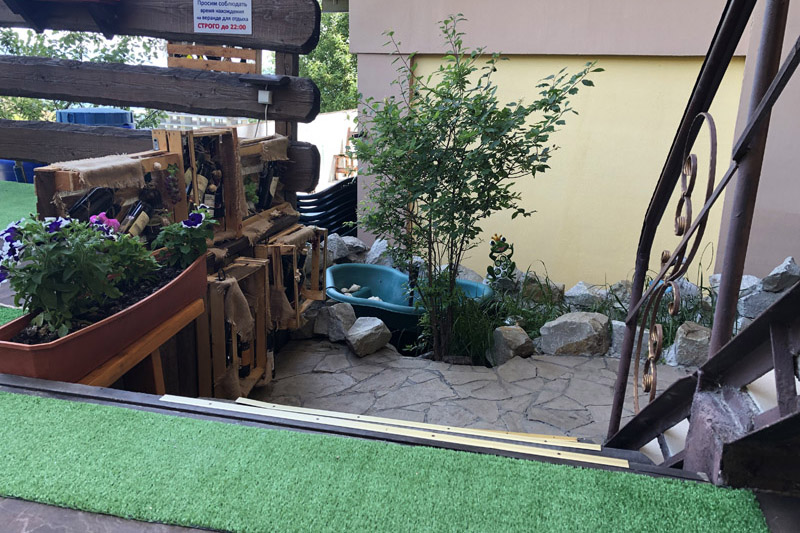 Детская площадка виллы Виола в Алуште