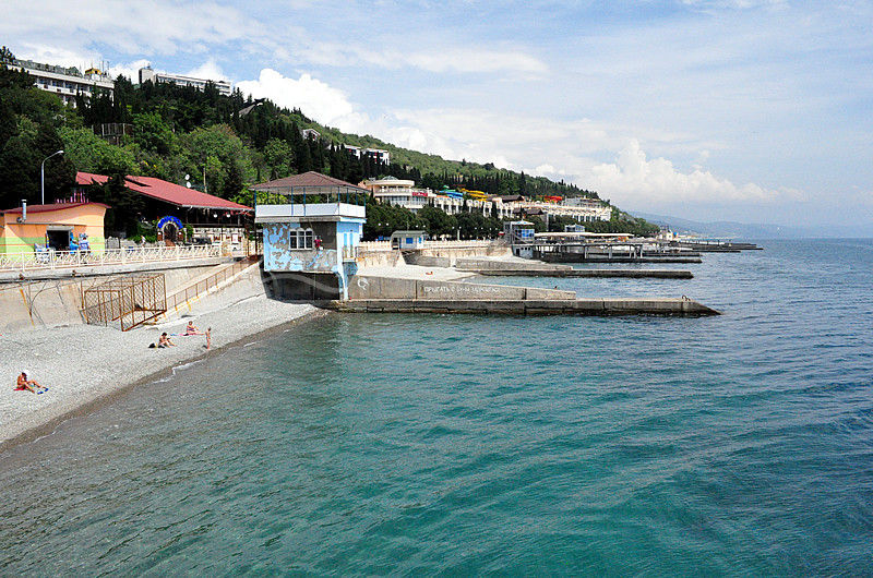 Чистое море и пляжи в Рабочем уголке